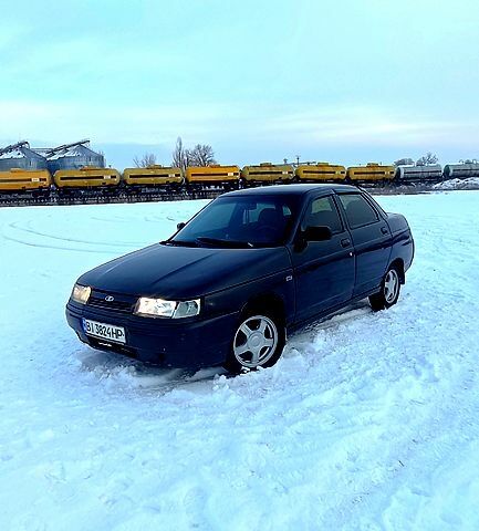 Чорний ВАЗ 2110, об'ємом двигуна 1.6 л та пробігом 230 тис. км за 2200 $, фото 1 на Automoto.ua