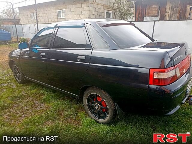 Черный ВАЗ 2110, объемом двигателя 1.6 л и пробегом 120 тыс. км за 2800 $, фото 1 на Automoto.ua