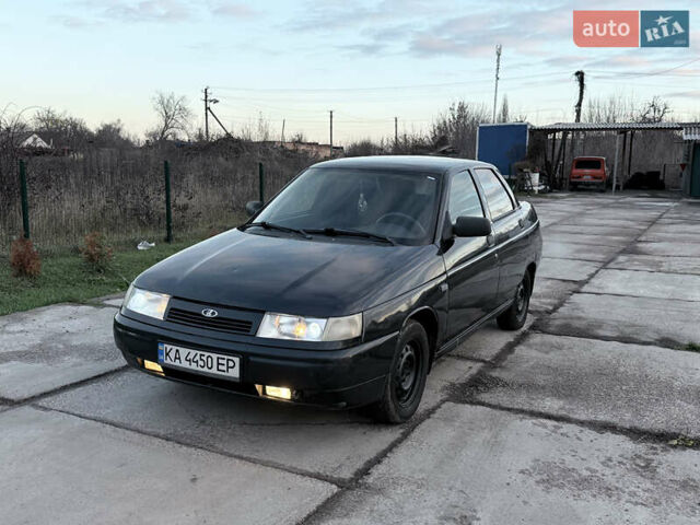 Черный ВАЗ 2110, объемом двигателя 1.6 л и пробегом 199 тыс. км за 1999 $, фото 1 на Automoto.ua