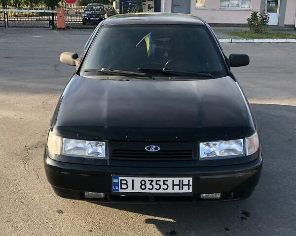 Черный ВАЗ 2110, объемом двигателя 1.6 л и пробегом 200 тыс. км за 2900 $, фото 1 на Automoto.ua