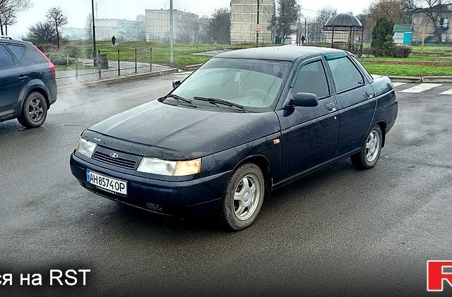 Черный ВАЗ 2110, объемом двигателя 1.6 л и пробегом 120 тыс. км за 2500 $, фото 1 на Automoto.ua