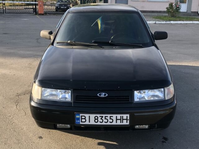 Черный ВАЗ 2110, объемом двигателя 1.6 л и пробегом 200 тыс. км за 2900 $, фото 1 на Automoto.ua