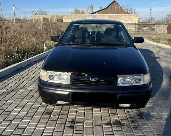 Чорний ВАЗ 2110, об'ємом двигуна 1.6 л та пробігом 130 тис. км за 2000 $, фото 1 на Automoto.ua