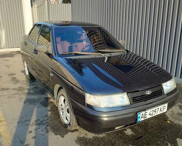 Черный ВАЗ 2110, объемом двигателя 1.6 л и пробегом 191 тыс. км за 3300 $, фото 1 на Automoto.ua