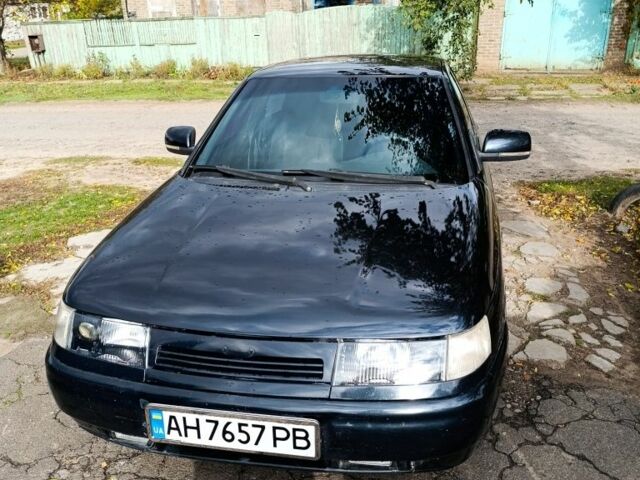 Черный ВАЗ 2110, объемом двигателя 1.6 л и пробегом 159 тыс. км за 2800 $, фото 1 на Automoto.ua
