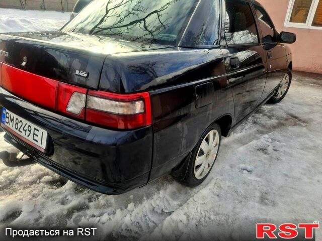 Чорний ВАЗ 2110, об'ємом двигуна 1.6 л та пробігом 107 тис. км за 2300 $, фото 1 на Automoto.ua