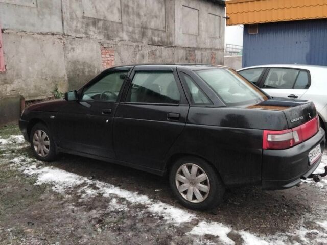 Чорний ВАЗ 2110, об'ємом двигуна 1.6 л та пробігом 107 тис. км за 2000 $, фото 1 на Automoto.ua