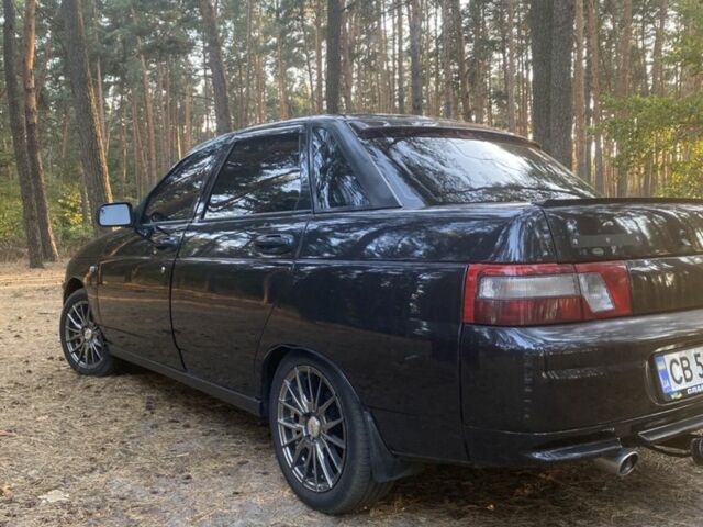 Черный ВАЗ 2110, объемом двигателя 1.6 л и пробегом 160 тыс. км за 2500 $, фото 1 на Automoto.ua