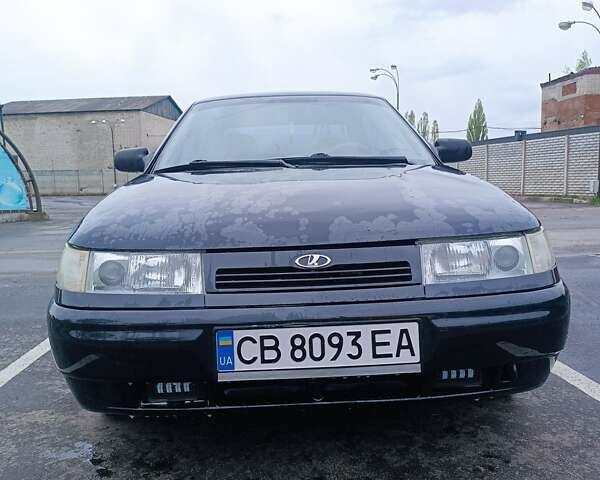 Чорний ВАЗ 2110, об'ємом двигуна 1.6 л та пробігом 124 тис. км за 3000 $, фото 1 на Automoto.ua