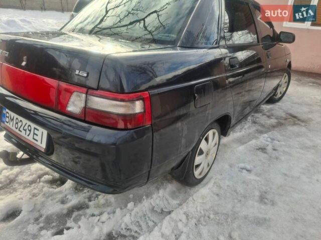 Черный ВАЗ 2110, объемом двигателя 1.6 л и пробегом 107 тыс. км за 2300 $, фото 1 на Automoto.ua