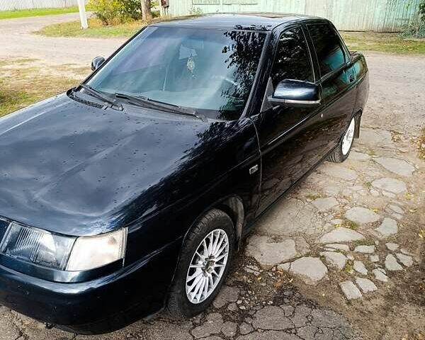 Черный ВАЗ 2110, объемом двигателя 1.6 л и пробегом 160 тыс. км за 2800 $, фото 1 на Automoto.ua