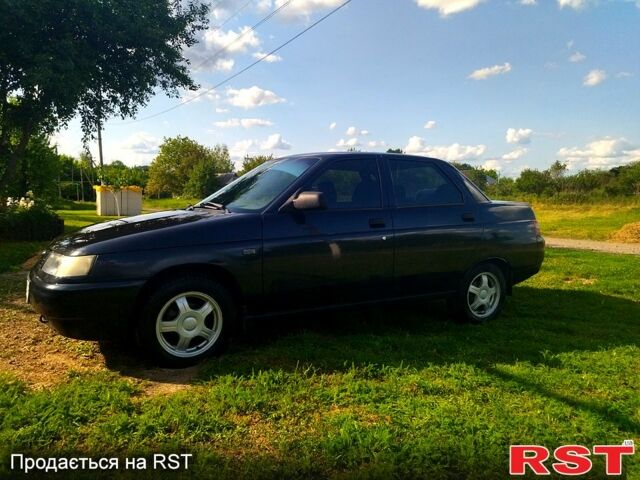 Черный ВАЗ 2110, объемом двигателя 1.6 л и пробегом 190 тыс. км за 3000 $, фото 1 на Automoto.ua