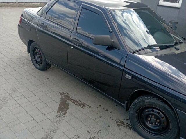 Черный ВАЗ 2110, объемом двигателя 1.6 л и пробегом 212 тыс. км за 4000 $, фото 1 на Automoto.ua