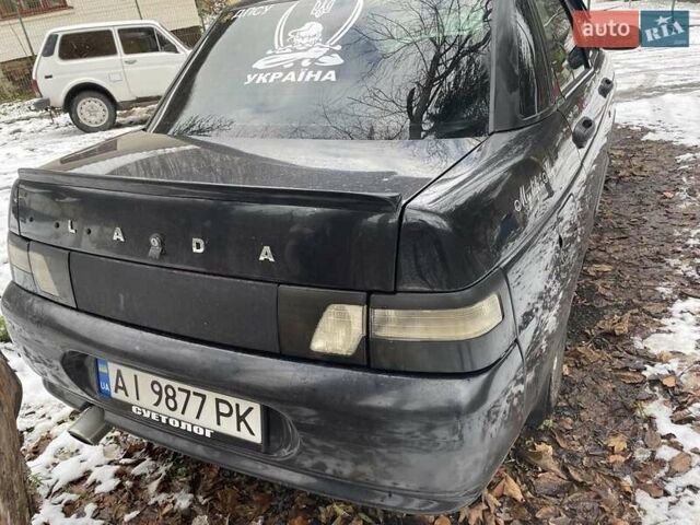 Чорний ВАЗ 2110, об'ємом двигуна 1.6 л та пробігом 225 тис. км за 2300 $, фото 1 на Automoto.ua