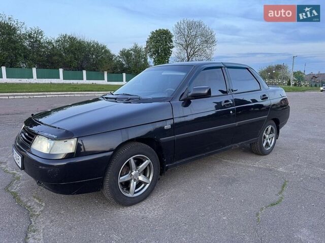 Черный ВАЗ 2110, объемом двигателя 1.6 л и пробегом 118 тыс. км за 2750 $, фото 1 на Automoto.ua