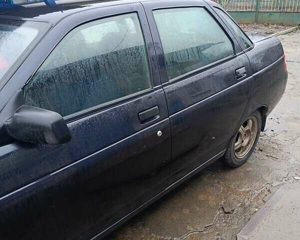 Черный ВАЗ 2110, объемом двигателя 1.6 л и пробегом 210 тыс. км за 2200 $, фото 1 на Automoto.ua