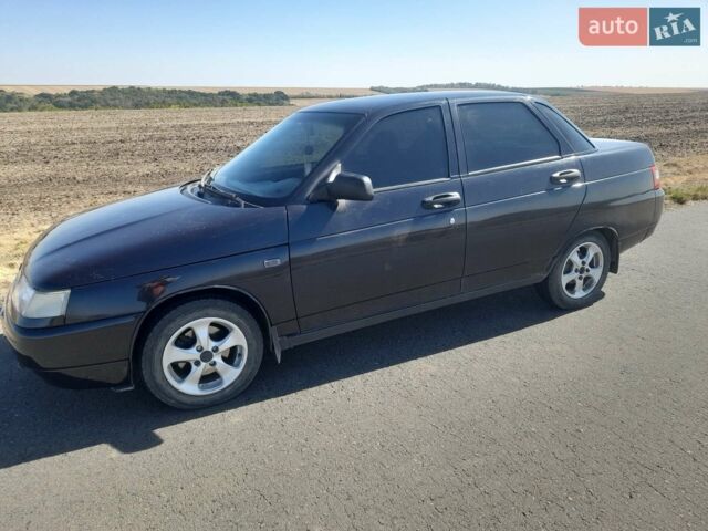 Чорний ВАЗ 2110, об'ємом двигуна 1.6 л та пробігом 124 тис. км за 3500 $, фото 1 на Automoto.ua