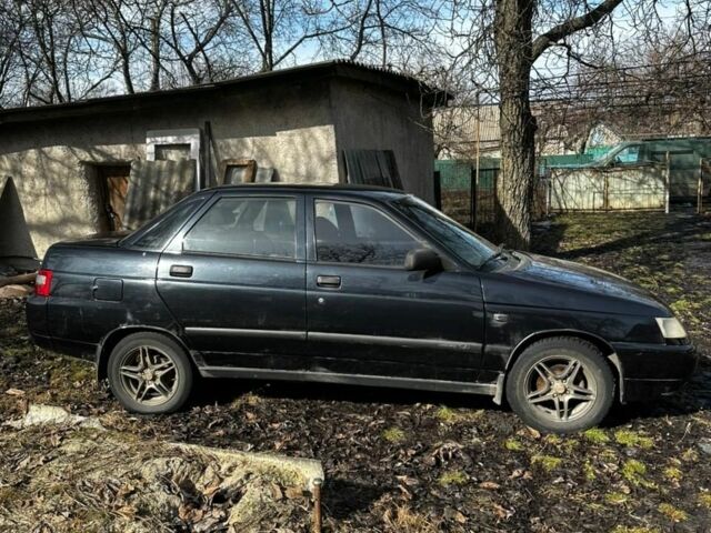 Черный ВАЗ 2110, объемом двигателя 1.6 л и пробегом 134 тыс. км за 2200 $, фото 1 на Automoto.ua