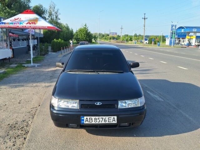 Черный ВАЗ 2110, объемом двигателя 1.6 л и пробегом 190 тыс. км за 2050 $, фото 1 на Automoto.ua