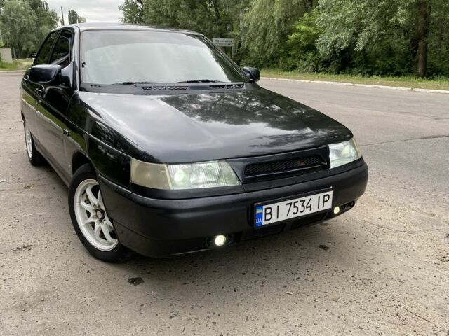 Черный ВАЗ 2110, объемом двигателя 1.6 л и пробегом 129 тыс. км за 2445 $, фото 1 на Automoto.ua