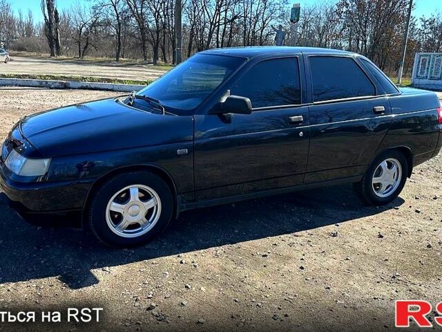 Черный ВАЗ 2110, объемом двигателя 1.6 л и пробегом 130 тыс. км за 2850 $, фото 1 на Automoto.ua