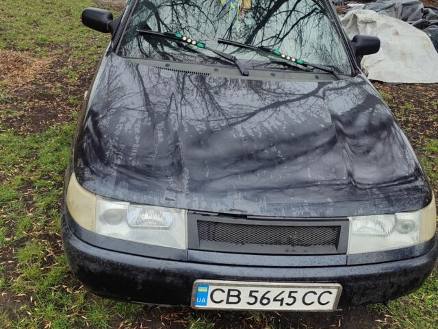 Чорний ВАЗ 2110, об'ємом двигуна 1.6 л та пробігом 110 тис. км за 2300 $, фото 1 на Automoto.ua