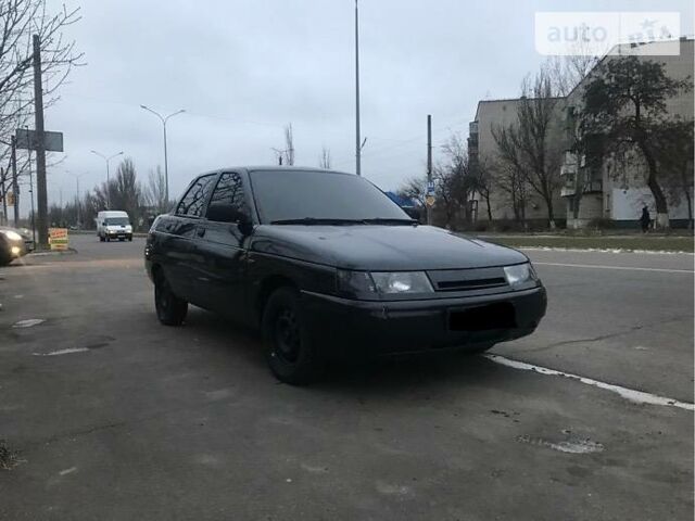 Черный ВАЗ 2110, объемом двигателя 1.6 л и пробегом 157 тыс. км за 3999 $, фото 1 на Automoto.ua