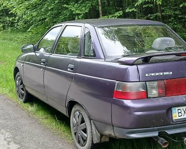 Фіолетовий ВАЗ 2110, об'ємом двигуна 1.5 л та пробігом 173 тис. км за 1550 $, фото 1 на Automoto.ua