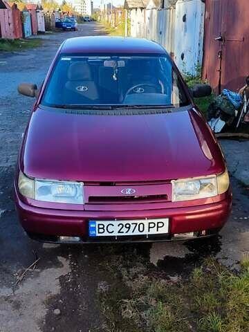 Красный ВАЗ 2110, объемом двигателя 1.5 л и пробегом 156 тыс. км за 1550 $, фото 1 на Automoto.ua
