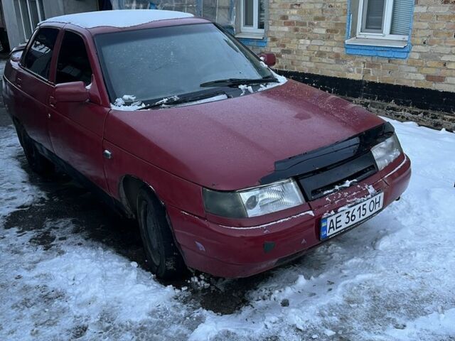 Красный ВАЗ 2110, объемом двигателя 1.6 л и пробегом 120 тыс. км за 947 $, фото 1 на Automoto.ua