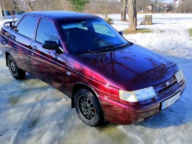 Червоний ВАЗ 2110, об'ємом двигуна 1.5 л та пробігом 270 тис. км за 2000 $, фото 1 на Automoto.ua