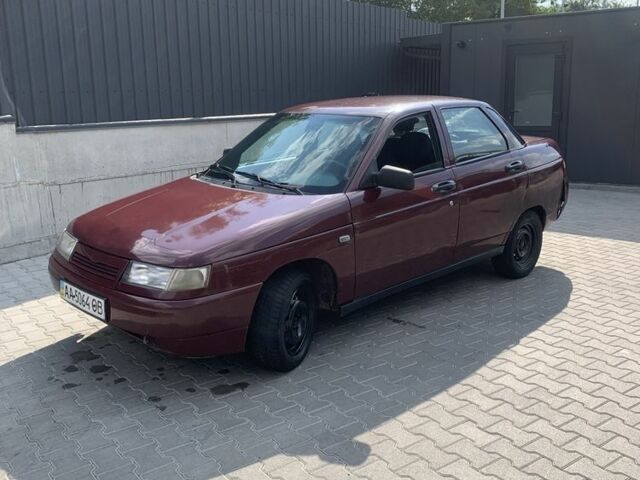 Красный ВАЗ 2110, объемом двигателя 1.6 л и пробегом 169 тыс. км за 1150 $, фото 1 на Automoto.ua