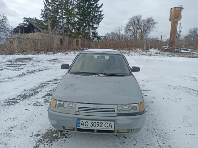 Серый ВАЗ 2110, объемом двигателя 1.6 л и пробегом 316 тыс. км за 1400 $, фото 1 на Automoto.ua