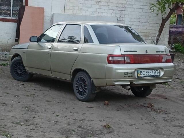 Серый ВАЗ 2110, объемом двигателя 2 л и пробегом 14 тыс. км за 1400 $, фото 1 на Automoto.ua