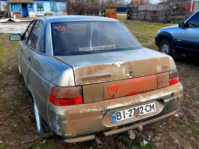 Серый ВАЗ 2110, объемом двигателя 1.5 л и пробегом 158 тыс. км за 950 $, фото 1 на Automoto.ua