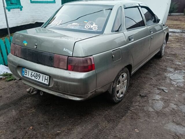 Серый ВАЗ 2110, объемом двигателя 1.5 л и пробегом 200 тыс. км за 1152 $, фото 1 на Automoto.ua