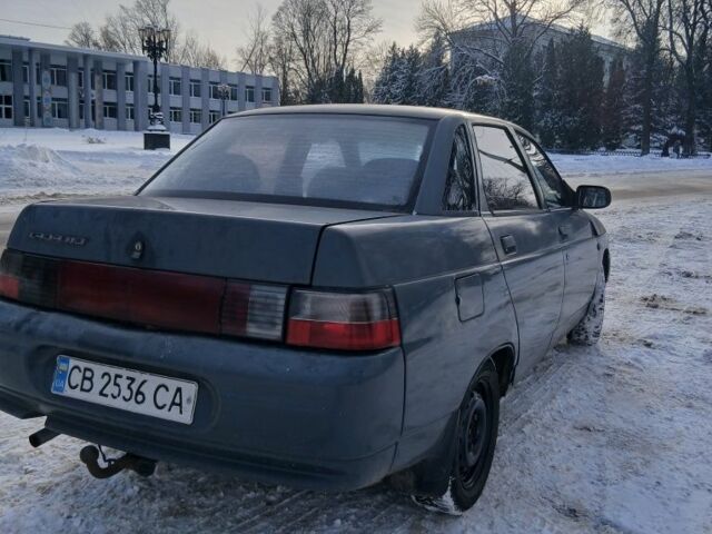 Серый ВАЗ 2110, объемом двигателя 1.5 л и пробегом 200 тыс. км за 860 $, фото 1 на Automoto.ua