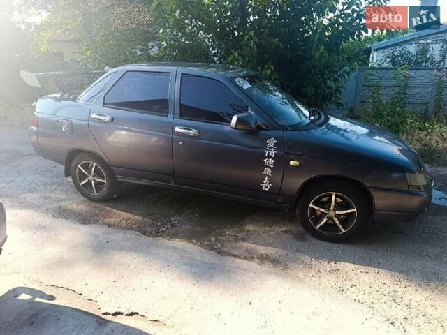Серый ВАЗ 2110, объемом двигателя 1.6 л и пробегом 190 тыс. км за 1200 $, фото 1 на Automoto.ua