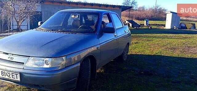 Серый ВАЗ 2110, объемом двигателя 1.5 л и пробегом 282 тыс. км за 1500 $, фото 1 на Automoto.ua