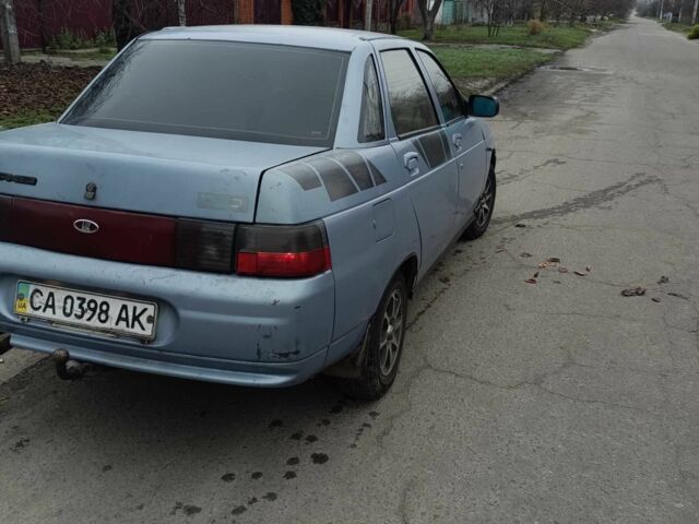 Серый ВАЗ 2110, объемом двигателя 1.5 л и пробегом 186 тыс. км за 828 $, фото 1 на Automoto.ua