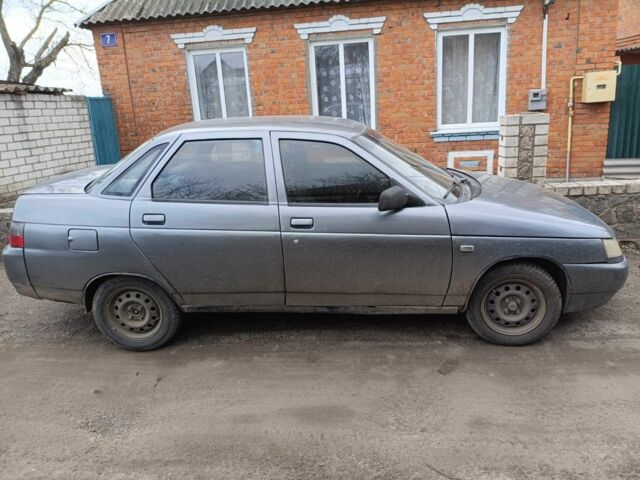 Серый ВАЗ 2110, объемом двигателя 1.5 л и пробегом 350 тыс. км за 1200 $, фото 1 на Automoto.ua
