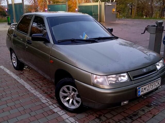 Серый ВАЗ 2110, объемом двигателя 1.5 л и пробегом 232 тыс. км за 2100 $, фото 1 на Automoto.ua