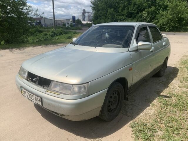Серый ВАЗ 2110, объемом двигателя 1.5 л и пробегом 200 тыс. км за 1000 $, фото 1 на Automoto.ua