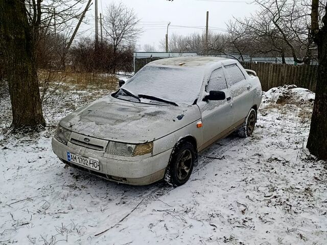 Серый ВАЗ 2110, объемом двигателя 1.5 л и пробегом 280 тыс. км за 750 $, фото 1 на Automoto.ua