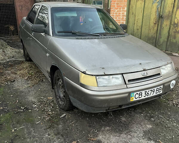 Серый ВАЗ 2110, объемом двигателя 1.5 л и пробегом 288 тыс. км за 1100 $, фото 1 на Automoto.ua