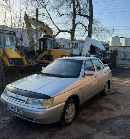 Серый ВАЗ 2110, объемом двигателя 1.6 л и пробегом 200 тыс. км за 1750 $, фото 1 на Automoto.ua