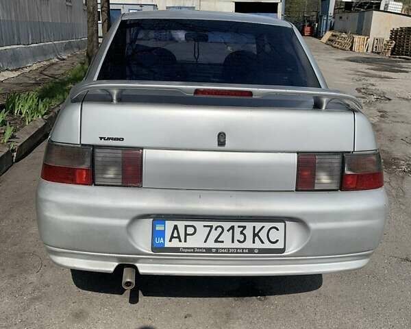 Серый ВАЗ 2110, объемом двигателя 1.5 л и пробегом 216 тыс. км за 1500 $, фото 1 на Automoto.ua