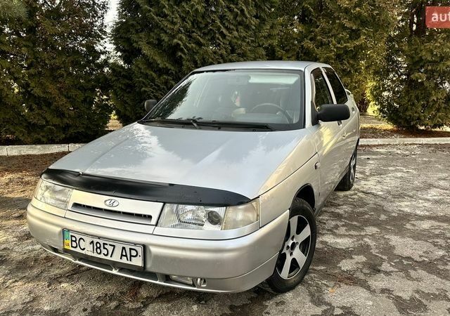 Серый ВАЗ 2110, объемом двигателя 1.6 л и пробегом 191 тыс. км за 1299 $, фото 1 на Automoto.ua