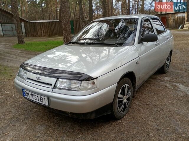 Серый ВАЗ 2110, объемом двигателя 1.5 л и пробегом 213 тыс. км за 1800 $, фото 1 на Automoto.ua