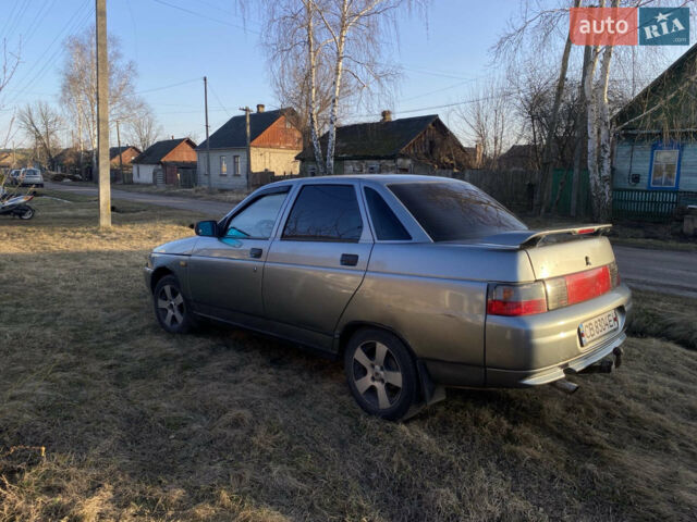 Серый ВАЗ 2110, объемом двигателя 1.5 л и пробегом 238 тыс. км за 1800 $, фото 1 на Automoto.ua